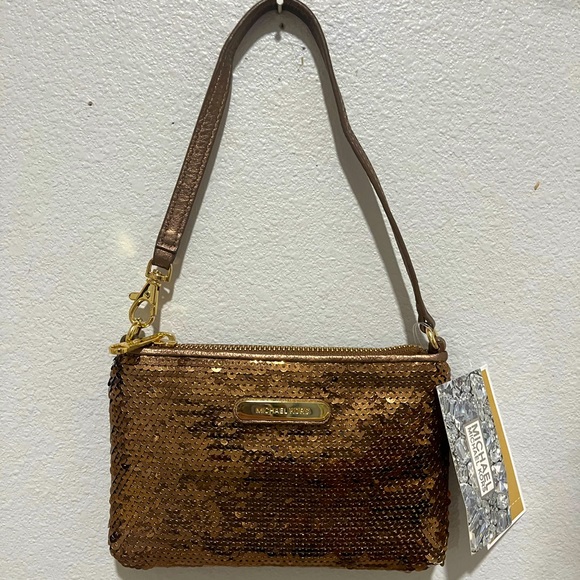 Michael Kors Sun Tan Wristlet - Picture 1 of 3